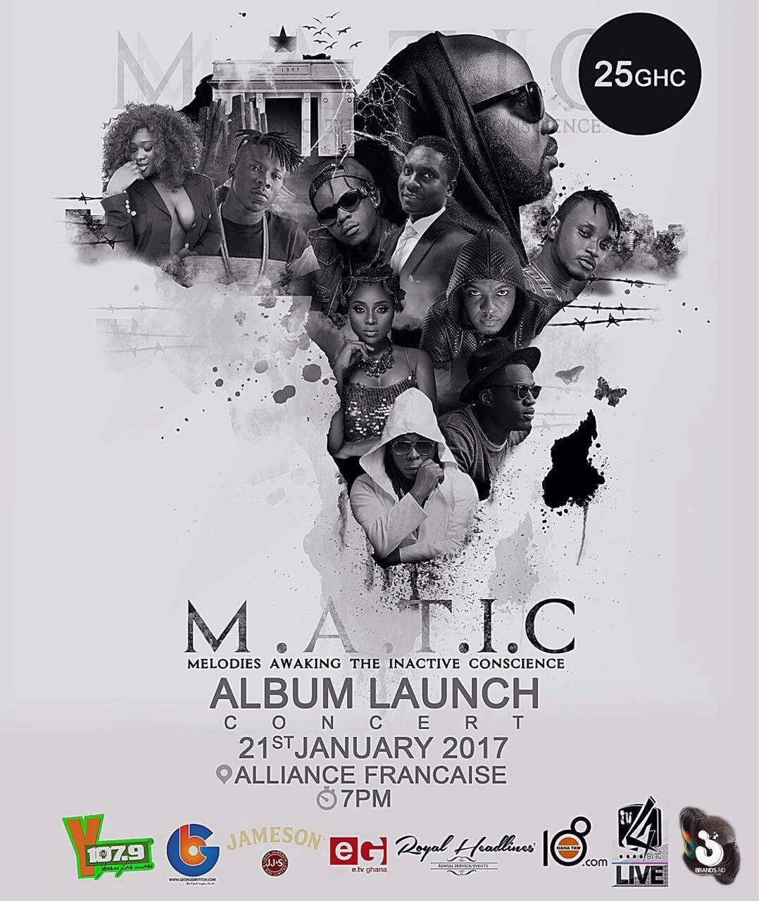 Safoa Band & Trigmatic To Host Stonebwoy, Edem & Others For M.a.t.i.c Album Launch 