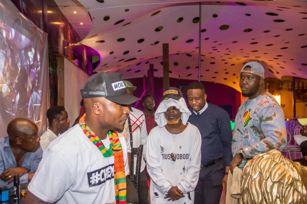 Ntelabi Spotted at Cabum's Album Launch