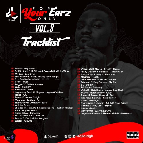 DJ Lord – 4 Your Earz Only Vol.3 DJ LORD - 4 Your Earz Only Vol.3