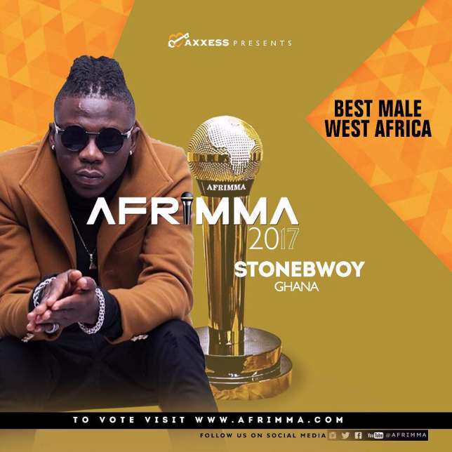 Shatta Wale, Stonebwoy, Medikal, Efya & others nominated for AFRIMMA 2017