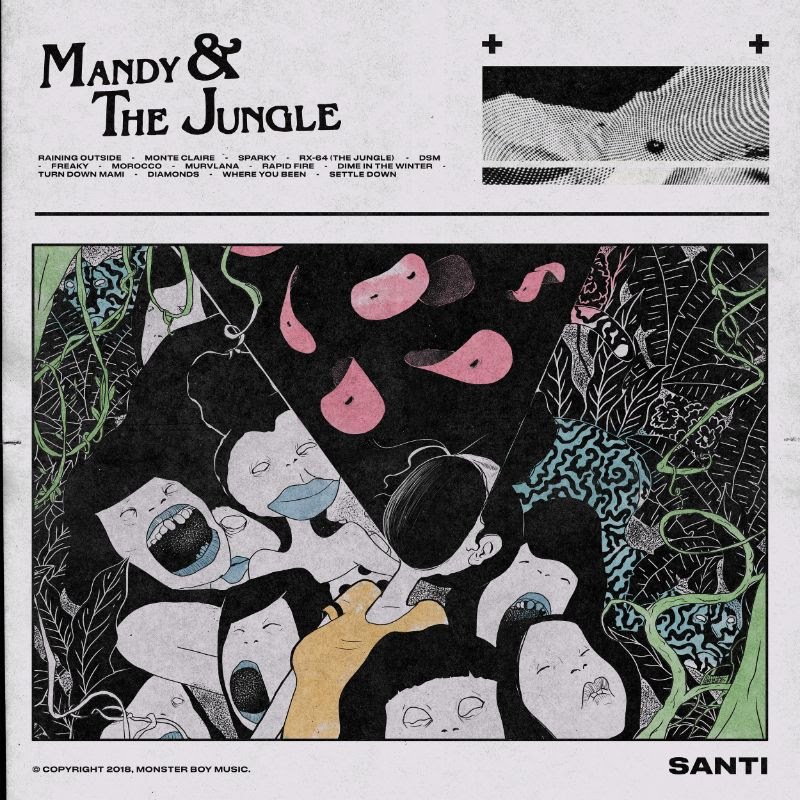 ALBUM: Santi – Mandy & The Jungle artwork ALBUM: Santi - Mandy & The Jungle