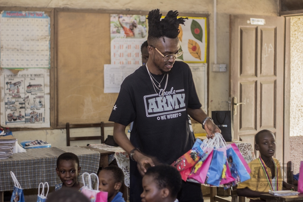 Opanka Shows Love To School Kids On Vals Day 2