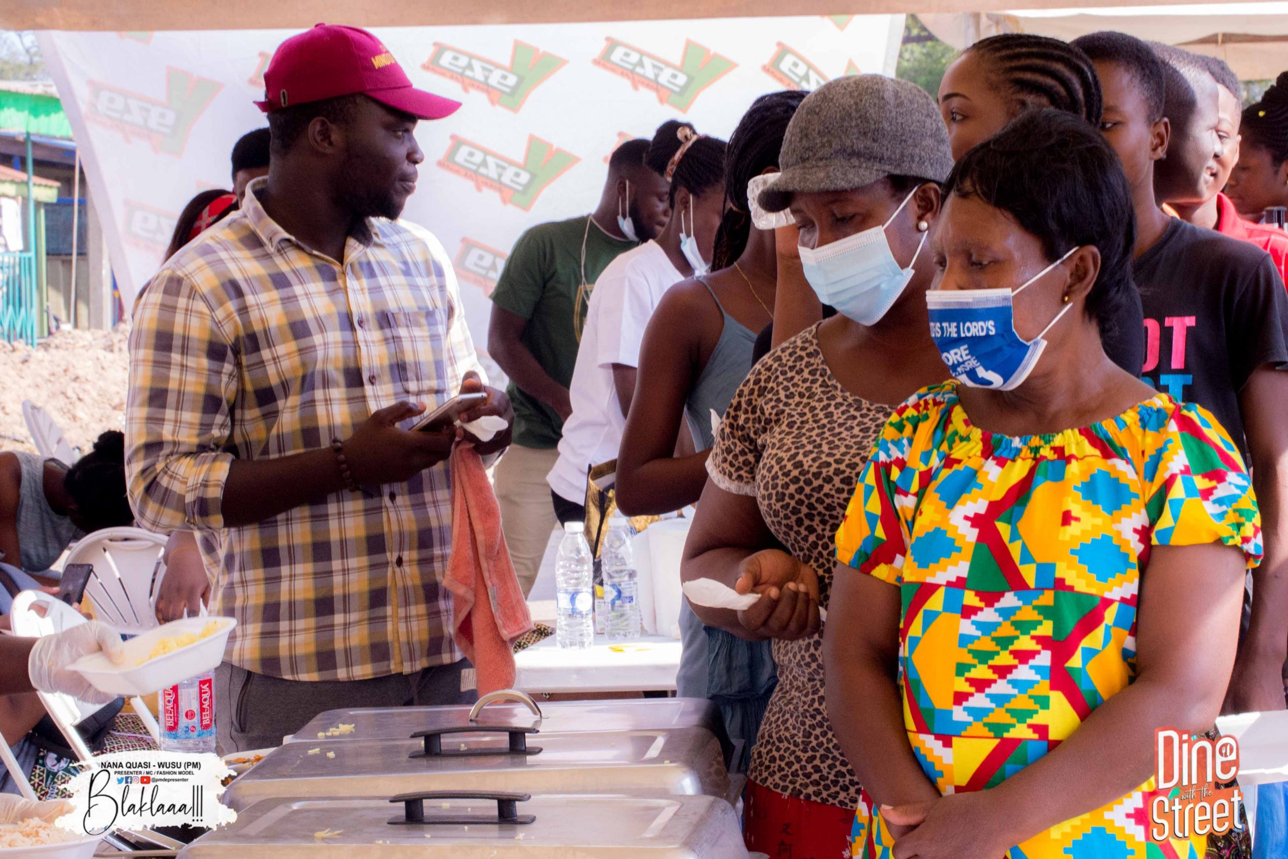 PM Foundation Feeds Over 1000 People On The Street Of New Site -Takoradi 2