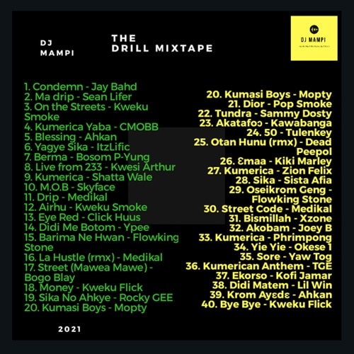 DJ Mampi – The Drill Mixtape (2021 Mixtape) DJ Mampi - The Drill Mixtape (2021 Mixtape)