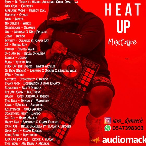 DJ Meech – Heat Up Mixtape (2021 Mixtape) DJ Meech - Heat Up Mixtape (2021 Mixtape)