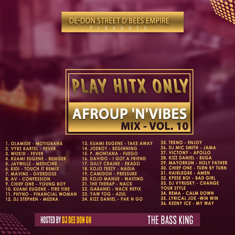 DJ Dee Don GH - Afroup N Vibes Mix