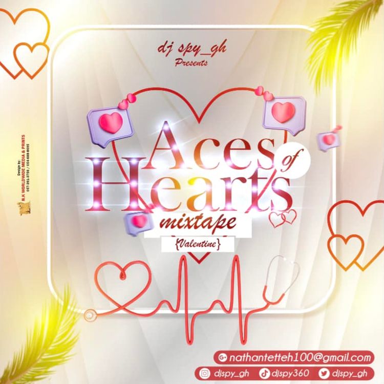DJ Spy - Ace Of Hearts Mixtape (Valentine Sounds) 2023 Vol.1