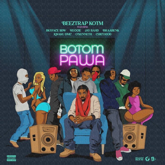 Beeztrap KOTM - Botom Pawa (feat. Skyface, Reggie, Jay Bahd, Braabenk, Kwaku DMC, O’Kenneth, Chicogod)