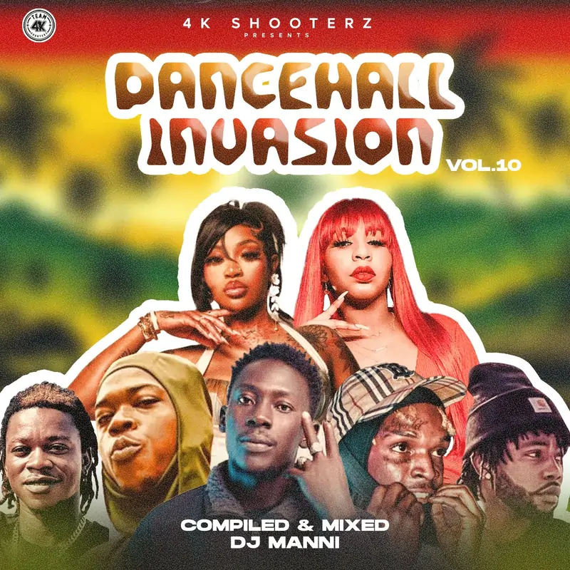 DJ Manni - Dancehall Invasion Vol.10 Mixtape
