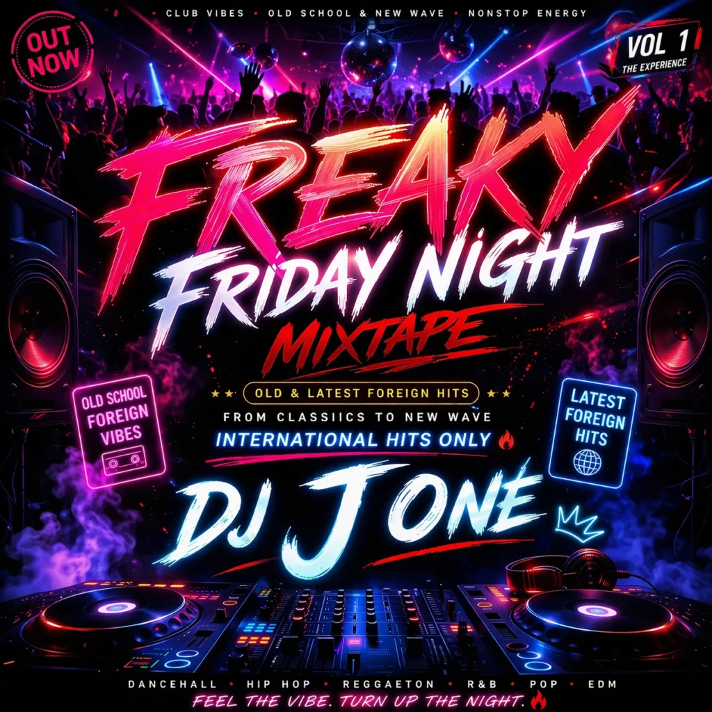 DJ J one - FREAKY FRIDAY NIGHT MIXTAPE
