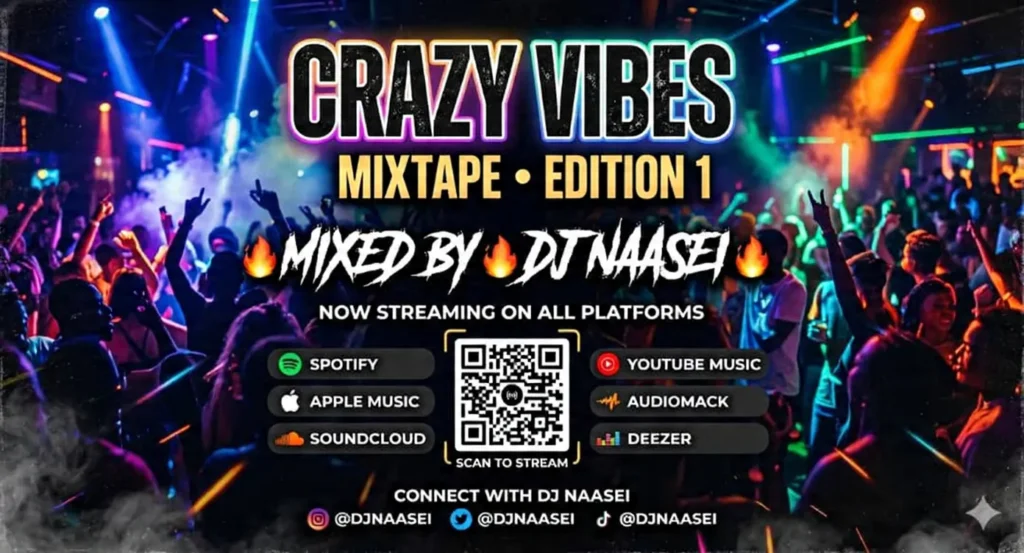 DJ NAASEI - CRAZY VIBES MIXTAPE EDITION 1