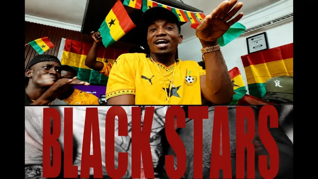 Kofi Kinaata - Black Stars (Visualizer)