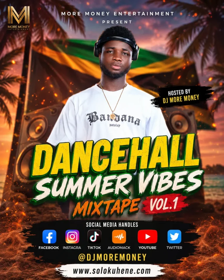 DJ More Money - Dancehall Summer Vibes Mixtape Vo.1