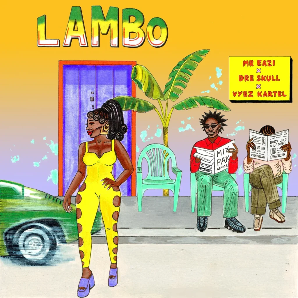 Mr Eazi, Dre Skull, Vybz Kartel - Lambo