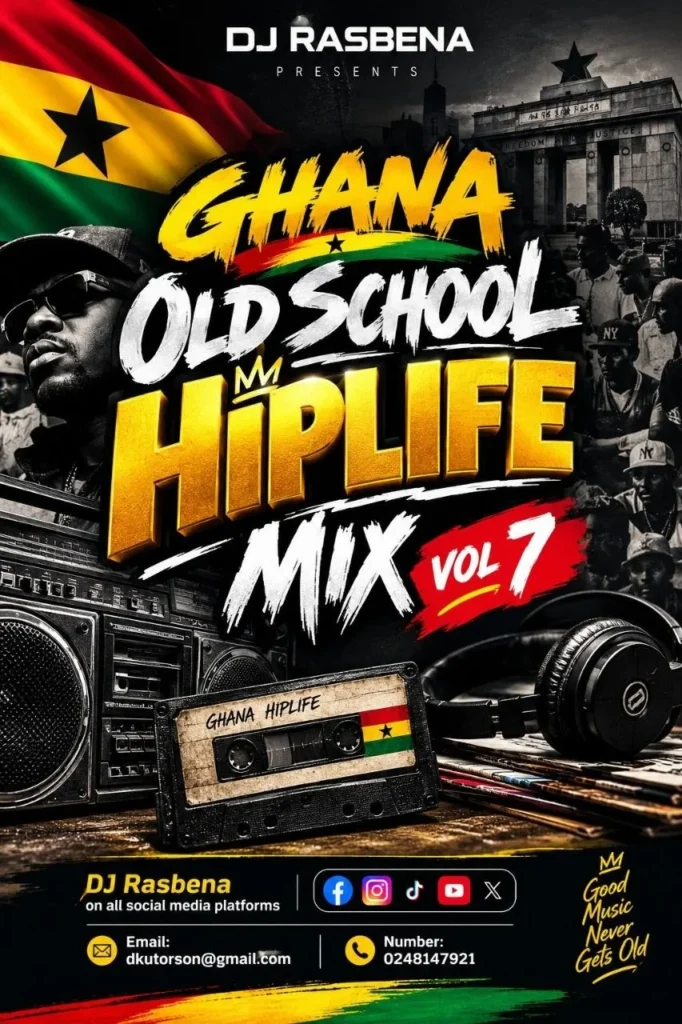 DJ Rasbena - Ghana Old School Hiplife Mix Vol7